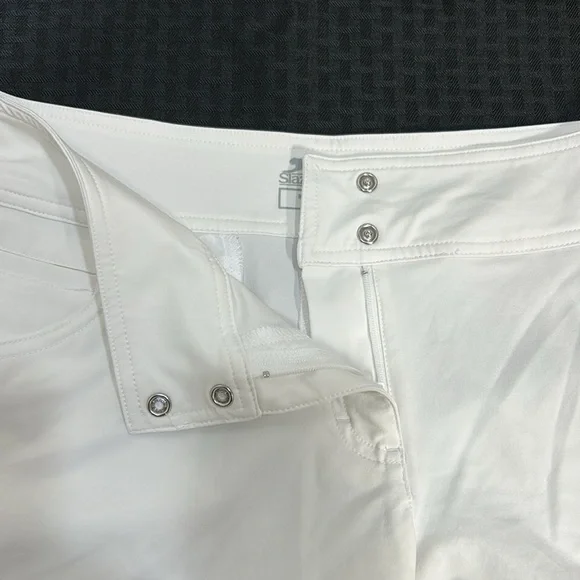Slazenger White High Waist Shorts - Picture 4 of 5